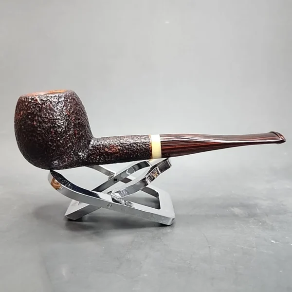 Savinelli Moka 207, Rusticated Straight Apple Estate Briar Pipe, 6mm [SOLD OUT] - Image 3
