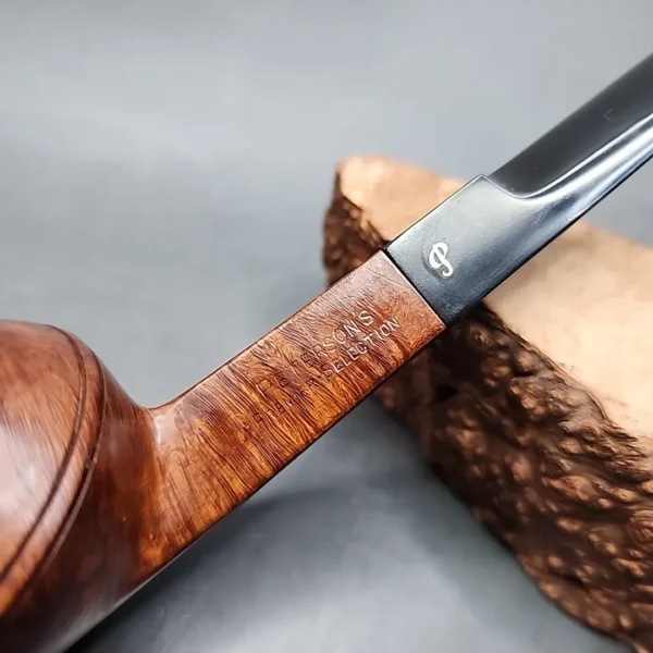 Peterson's Premier Selection 493, Squat Bulldog Briar Pipe, Republic Era Estate [SOLD OUT] - Image 3