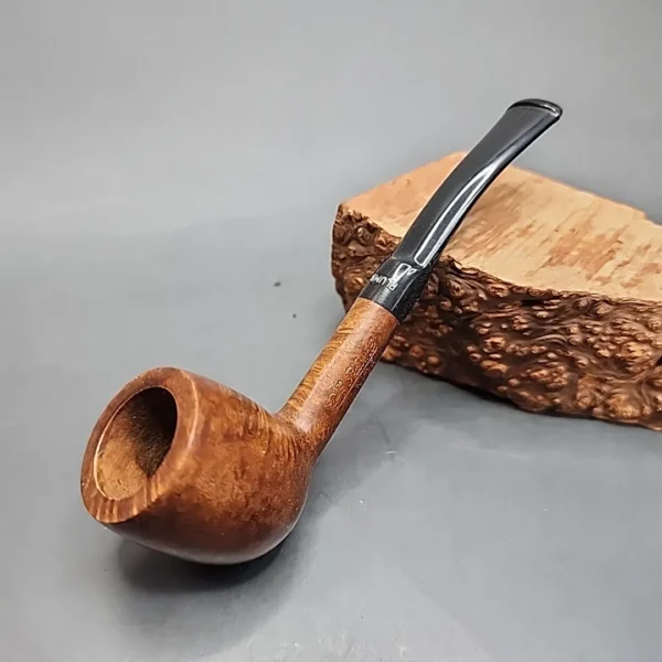 Dr Plumb Junior Slightly Bent Billiard Estate Briar Pipe, Unsmoked [SOLD OUT] - Image 3