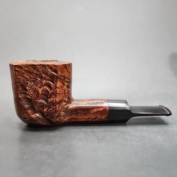 Rogers Rarity Chubby Rusticated Panel Estate Briar Pipe [SOLD OUT] - Image 3