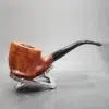 Tim West Smooth Handmade Panel Estate Briar Pipe - Image 3