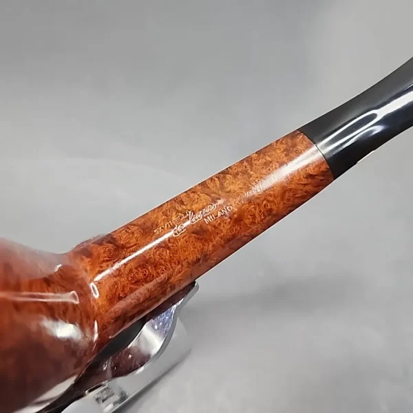 Savinelli De Luxe Milano 814 KS, Smooth Canadian Estate Briar Pipe, Italian Estates [SOLD OUT] - Image 4
