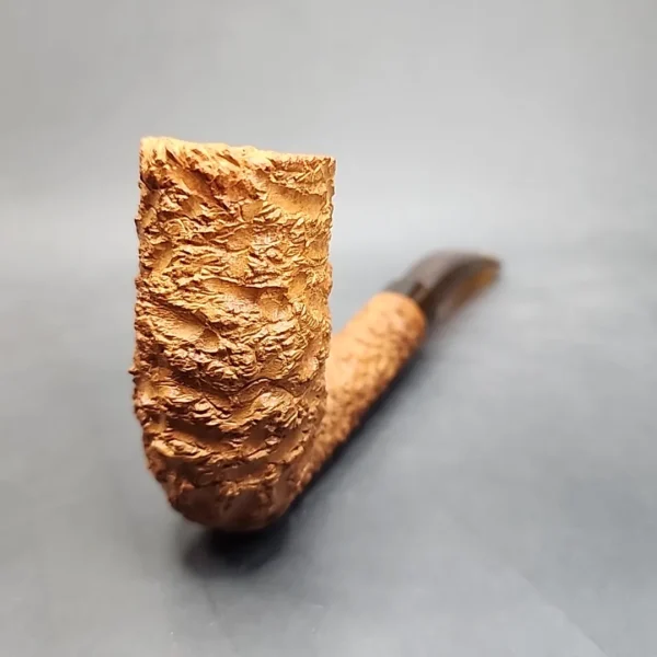 Preben Holm Wengholt Collector 200, Rusticated Stacked Billiard Estate Briar Pipe, Unsmoked [SOLD] - Image 4