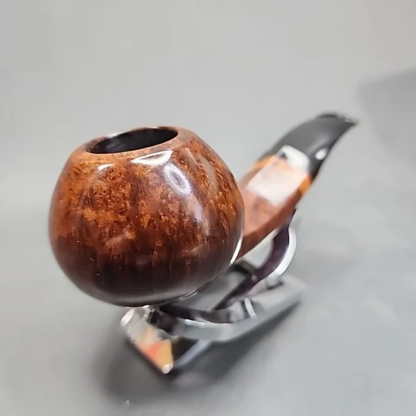S Bang Kobenhavn 7, Smooth Bent Apple Estate Briar Pipe, Danish Estates [SOLD OUT] - Image 4