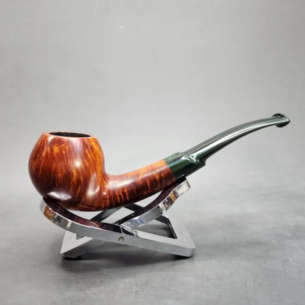 Sean Reum Pipes, Smooth Bent Apple Briar Pipe, New [SOLD OUT] - Image 4