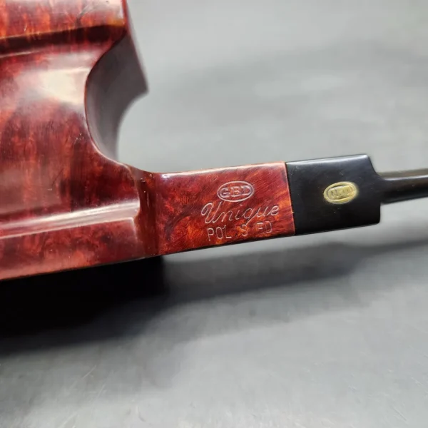 GBD Unique Polished 7, Anvil Estate Briar Pipe, English Estates [SOLD OUT] - Image 4
