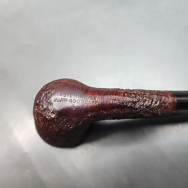 Sasieni 4 Dot Ruff Root Dark, Sandblasted Dublin Estate Briar Pipe [SOLD OUT] - Image 4