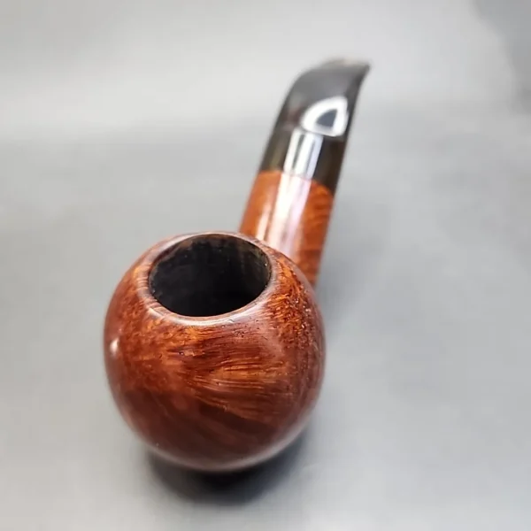 Utor B-9 Bent Apple Sitter Estate Briar Pipe, 9mm [SOLD OUT] - Image 4