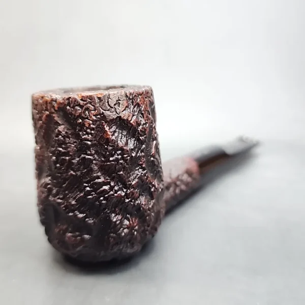 Caminetto Business 101 KS, Rusticated Brandy Estate Briar Pipe [SOLD OUT] - Image 4