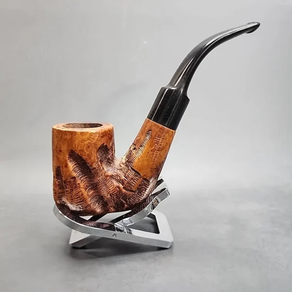 Custombilt Rusticated Oom Paul Estate Briar Pipe [SOLD OUT] - Image 4