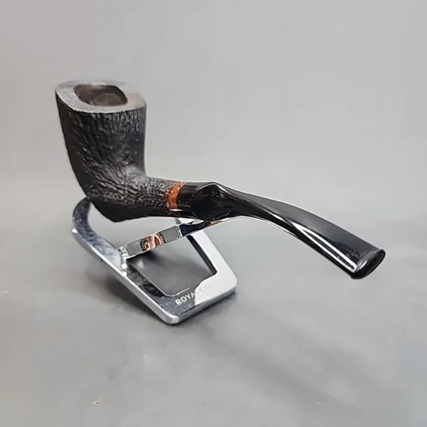 Bari Senior Handcut 601, Black Pickaxe Estate Briar Pipe, Danish Estates [SOLD OUT] - Image 4