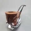 Custombilt Like Rusticated Bent Dublin Estate Briar Pipe [SOLD OUT] - Image 4