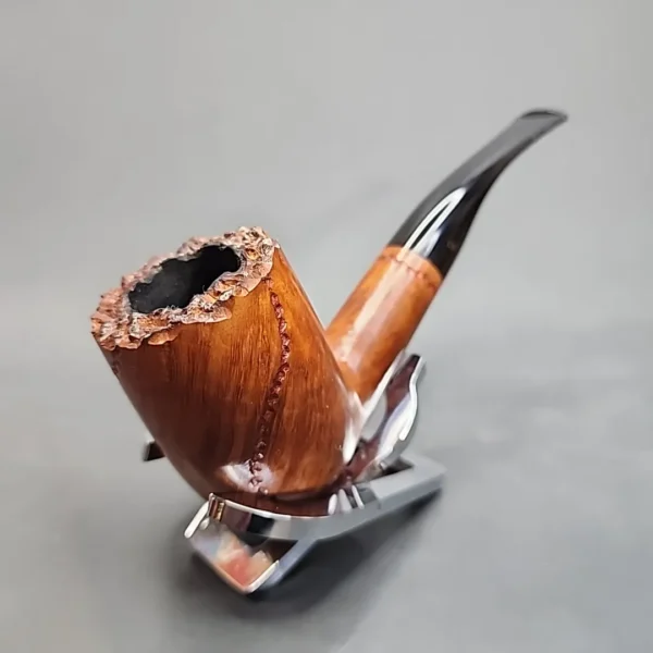 Savinelli Sherwood Rock Briar 906 EX, Estate Briar Pipe [SOLD OUT] - Image 4