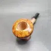 PapaBearPipes Smooth Rhodesian Sitter Handmade Briar Pipe, New [SOLD OUT] - Image 4