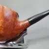 Tim West Smooth Handmade Panel Estate Briar Pipe - Image 4
