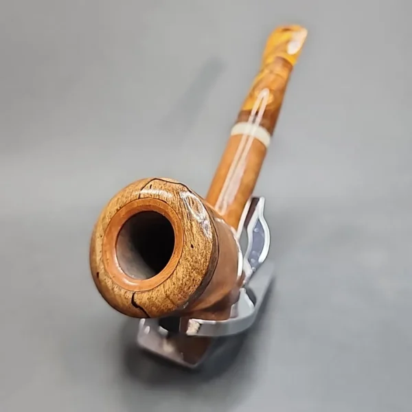 PapaBearPipes Smooth Dublin Handmade Briar Pipe - Image 4