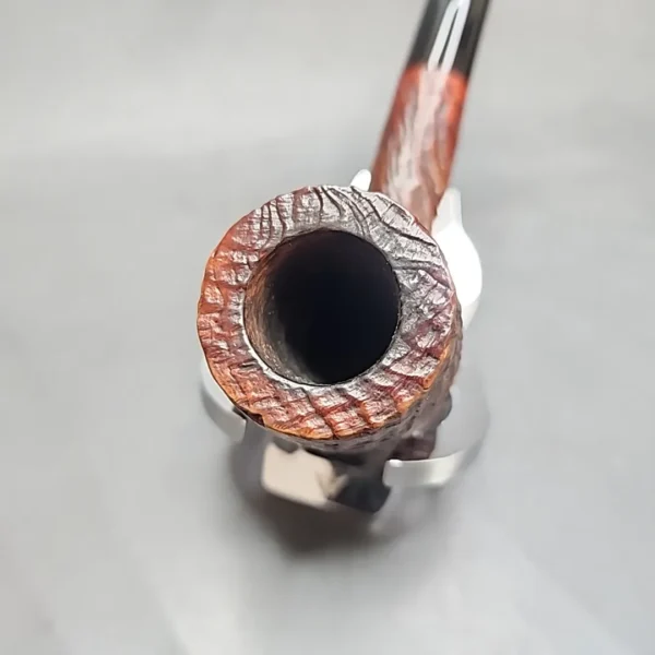 Barling 6589 T.V.F. Sandblasted Straight Billiard Estate Briar Pipe [SOLD OUT] - Image 5