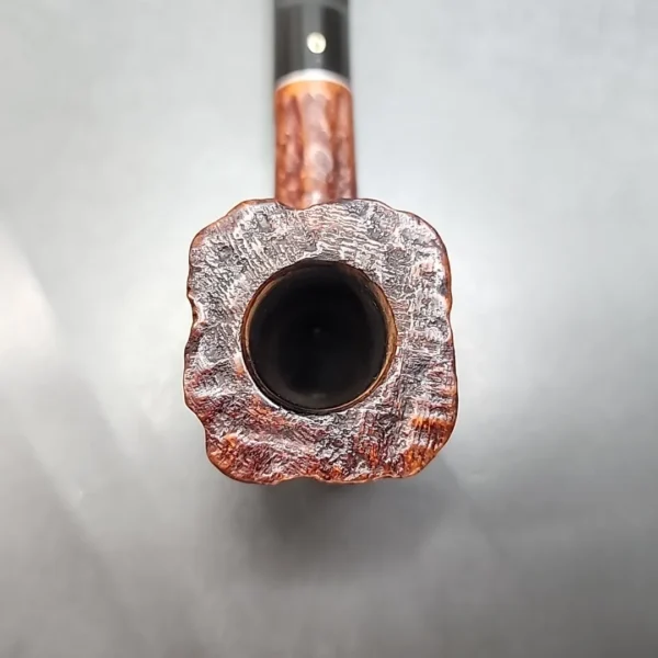 Kaywoodie Handmade Rusticated Panel Estate Briar Pipe, 4 Hole [SOLD OUT] - Image 5