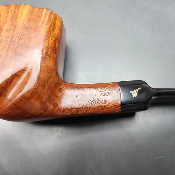 Wilmer Straight Grain AAA, Panel Estate Briar Pipe [SOLD OUT] - Image 5