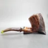Viggo Nielsen Handmade Partially Sandblasted Freehand Estate Briar Pipe [SOLD OUT] - Image 5