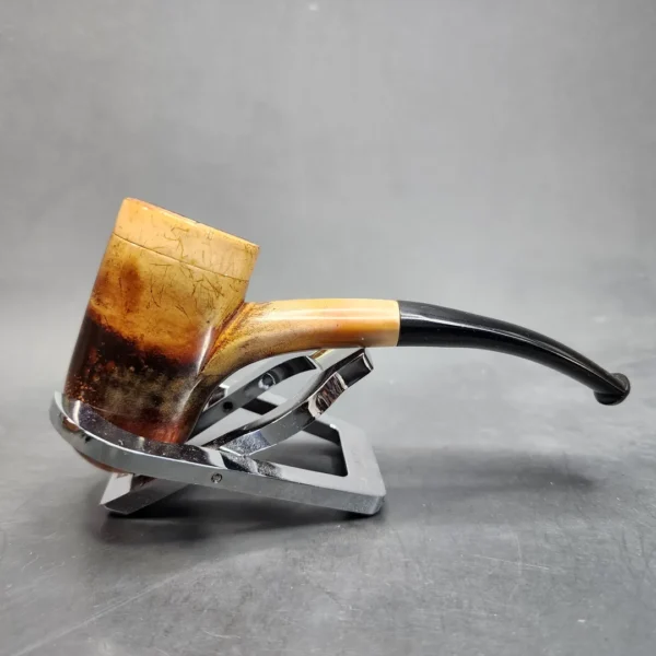Antique Hawkbill Screw Top Block Meerschaum Pipe, Fitted Case - Image 5