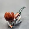 Sean Reum Pipes, Smooth Bent Apple Briar Pipe, New [SOLD OUT] - Image 5