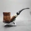 Roma Smooth Bent Vase Estate Briar Pipe, Unsmoked [SOLD OUT] - Image 5