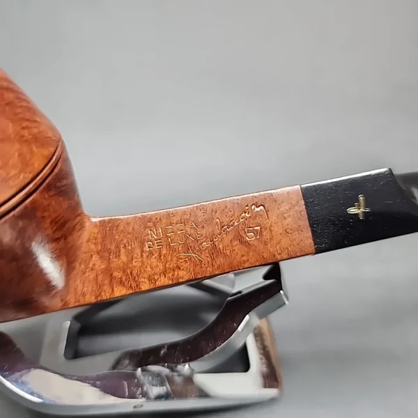 Jean LaCroix Nizza De Luxe Smooth Bulldog Briar Pipe, French Estates [SOLD OUT] - Image 5