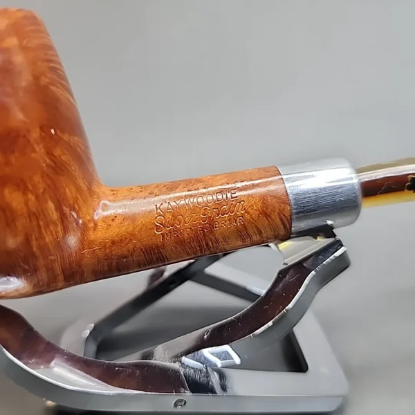 Kaywoodie Super Grain 011, Smooth Billiard Briar Pipe, American Estates [SOLD OUT] - Image 5