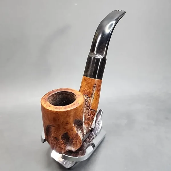 Custombilt Rusticated Oom Paul Estate Briar Pipe [SOLD OUT] - Image 5