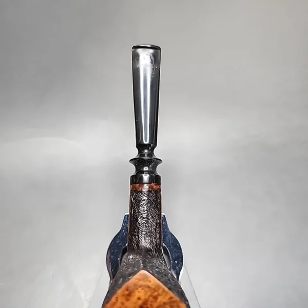Brakner Antique Royal Danois 813, Sandblasted Estate Briar Pipe [SOLD OUT] - Image 5
