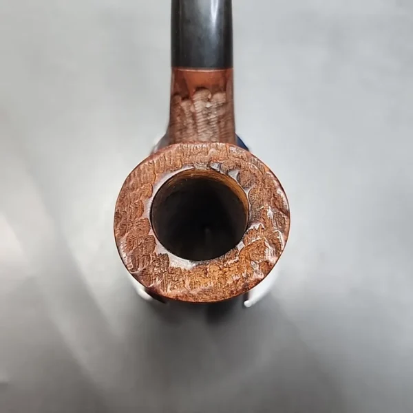 Custombilt Like Rusticated Bent Dublin Estate Briar Pipe [SOLD OUT] - Image 5