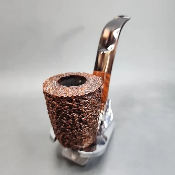 Prince of Wales by GBD, Rusticated Oom Paul Estate Briar Pipe [SOLD OUT] - Image 5