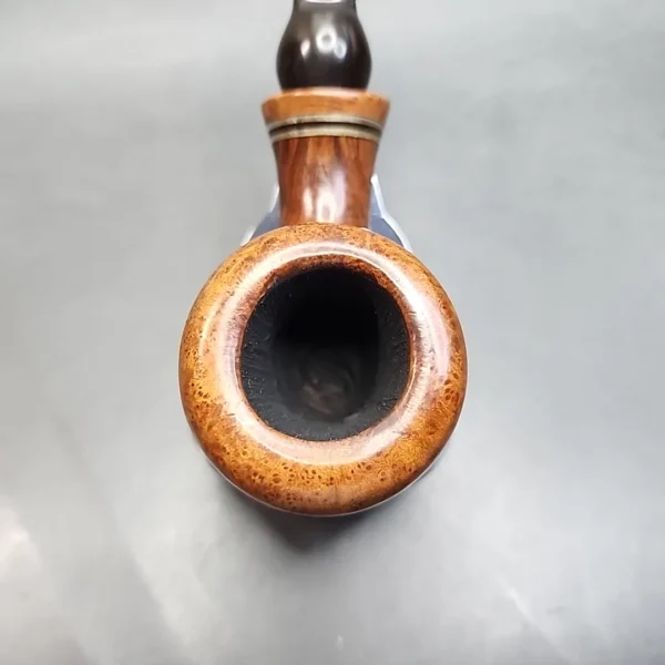 Age Bogelund Smooth Bent Dublin Estate Briar Pipe, Danish Estates (9mm) [SOLD OUT] - Image 5