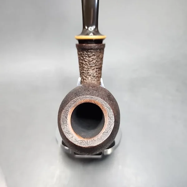 Jesek, Martin Pajesek, Sandblasted Bent Tomato Estate Briar Pipe [SOLD OUT] - Image 5