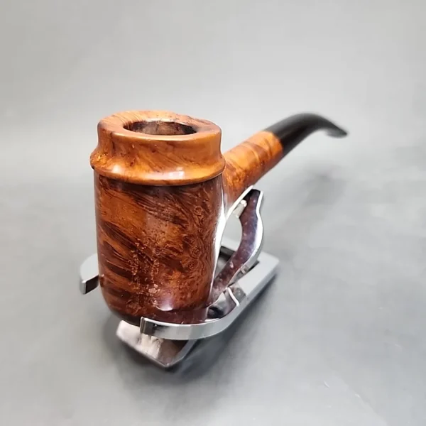 Captain Warren Smooth Calabash Estate Briar Pipe, Other Estates - Image 5