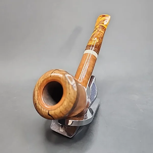 PapaBearPipes Smooth Dublin Handmade Briar Pipe - Image 5