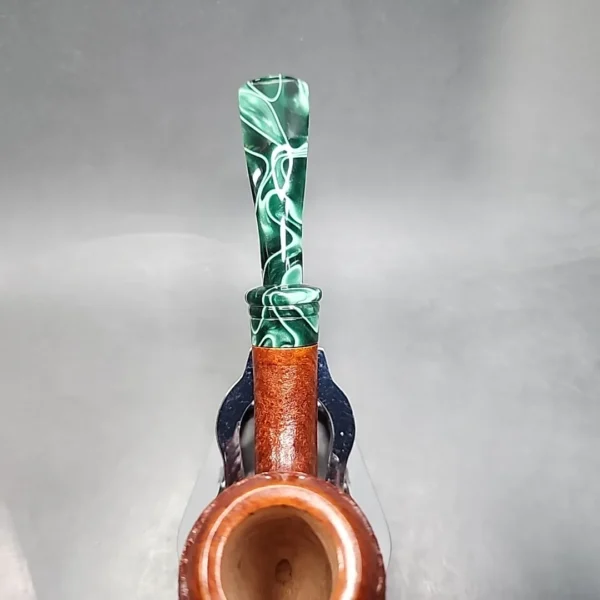 PapaBearPipes Rusticated Bent Egg Handmade Briar Pipe, New [SOLD OUT] - Image 6