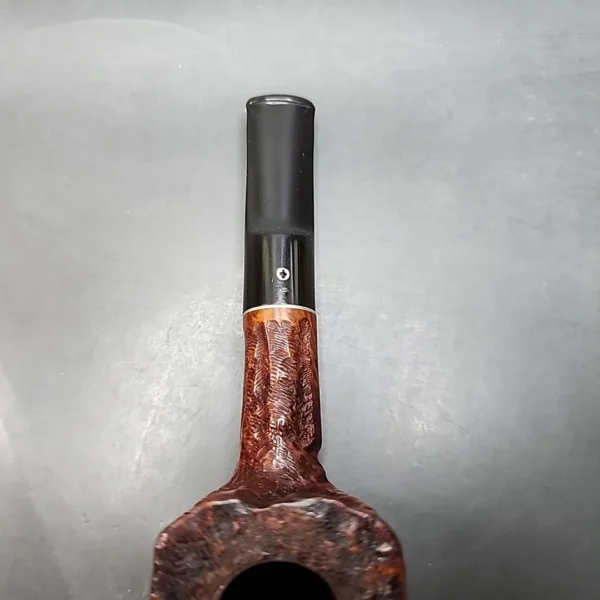 Kaywoodie Handmade Rusticated Panel Estate Briar Pipe, 4 Hole [SOLD OUT] - Image 6