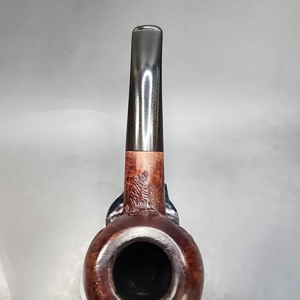 Custombilt Rusticated Bent Tomato Estate Briar Pipe, [SOLD OUT] - Image 6