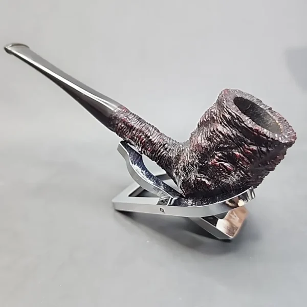 Ascot Rusticated Straight Billiard Estate Briar Pipe [SOLD OUT] - Image 6