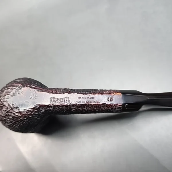 Stanwell Handmade 13, Reg era, Sandblasted Billiard Estate Briar Pipe [SOLD OUT] - Image 6