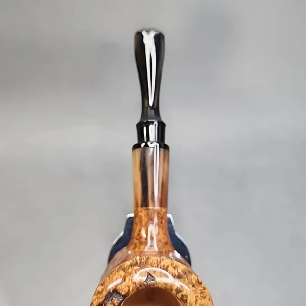 PapaBearPipes Smooth Straight Rhodesian Briar Pipe, New [SOLD OUT] - Image 6