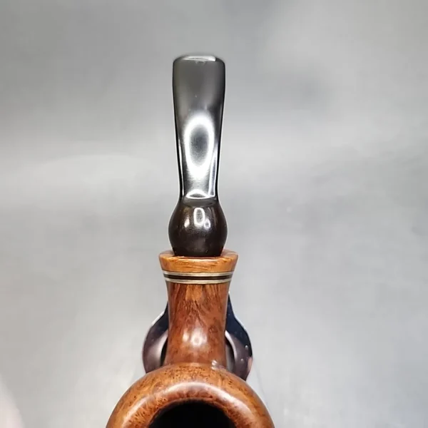 Age Bogelund Smooth Bent Dublin Estate Briar Pipe, Danish Estates (9mm) [SOLD OUT] - Image 6