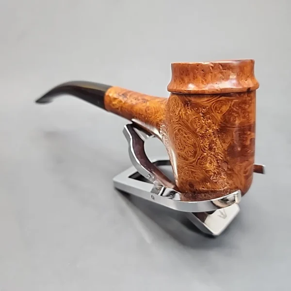 Captain Warren Smooth Calabash Estate Briar Pipe, Other Estates - Image 6