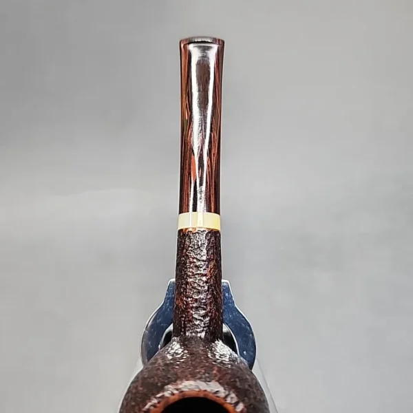 Savinelli Moka 207, Rusticated Straight Apple Estate Briar Pipe, 6mm [SOLD OUT] - Image 6