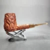 Caminetto Business 116 KS, Rusticated Brandy Briar Pipe, Italian Estates [SOLD OUT] - Image 7
