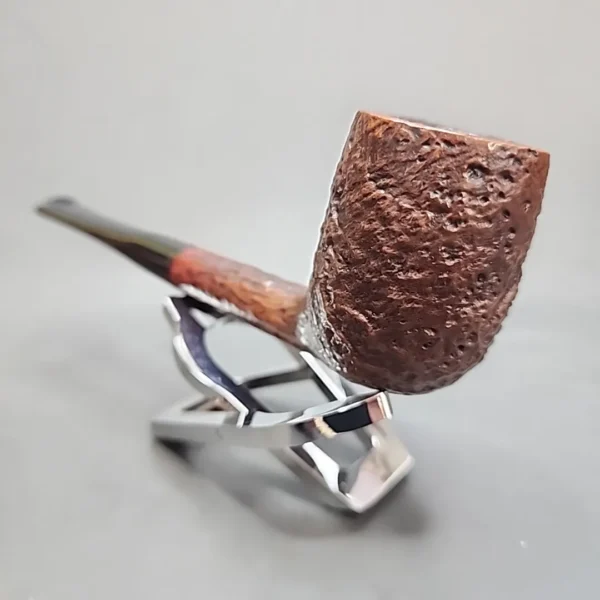 Barling 6589 T.V.F. Sandblasted Straight Billiard Estate Briar Pipe [SOLD OUT] - Image 7
