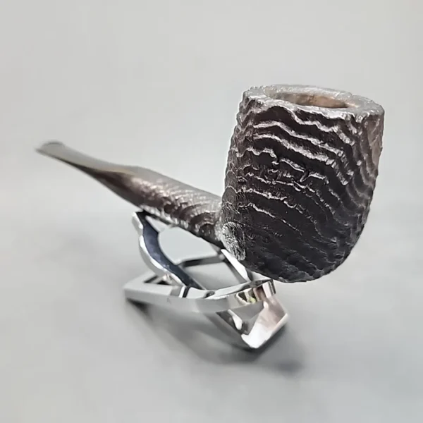 Savinelli Punto Oro 1011 EX, Sandblasted Straight Billiard Estate Briar Pipe [SOLD OUT] - Image 7