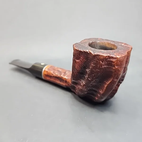 Kaywoodie Handmade Rusticated Panel Estate Briar Pipe, 4 Hole [SOLD OUT] - Image 7